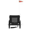 vidaXL Pet Bike Trailer Black Oxford Fabric&Iron