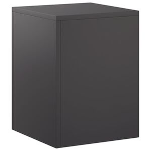 vidaXL Plant Stand Black 30 x 30 x 40 cm Steel