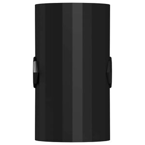 vidaXL Foosball Table Stoppers 10 pcs Black 1.7 x 1.7 x 3.2 cm PP