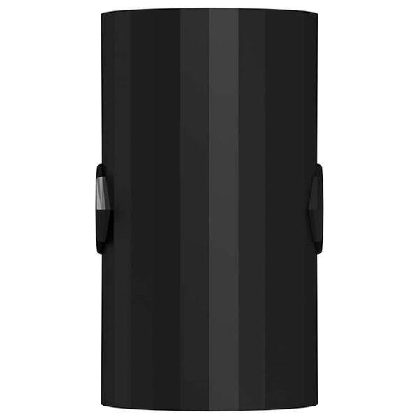 vidaXL Foosball Table Stoppers 10 pcs Black 1.7 x 1.7 x 3.2 cm PP