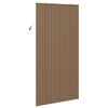 vidaXL Roller Blind with Curtains Manual Brown 110 x 220 cm Bamboo