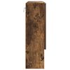 vidaXL Mirror Cabinet Smoked Oak 59 x 17 x 55 cm Engineered Wood