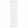 vidaXL Zebra Blind White 45x100 cm Fabric Width 40.9 cm Polyester