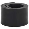 vidaXL Rubber Edge for Snow Plow Black 100x10x1 cm