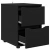 vidaXL Storage Cabinet Black 40 x 48 x 57 cm Engineered Wood