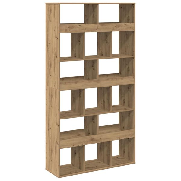 vidaXL Bookcase Artisan Oak 100x33x187.5 cm Engineered Wood