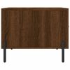 vidaXL Coffee Table Brown Oak 50x50x40 cm Engineered Wood