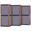 vidaXL 6-Panel Room Divider Dark Blue 420x180 cm