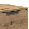 vidaXL TV Cabinet Artisan Oak 102x35x36.5 cm Engineered Wood
