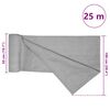 vidaXL Privacy Net Light Grey 1x25 m HDPE 75 g/m&sup2;