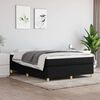 vidaXL Box Spring Bed Frame Black Double Fabric (UK/IE/FI/NO only)
