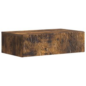 vidaXL Wall-Mounted Side Table 59 x 34.5 x 17 cm Engineered Wood