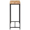 vidaXL Console Table 80x30x74 cm Solid Wood Mango and Iron