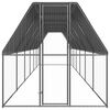 vidaXL Chicken Cage 2x12x2 m Galvanised Steel