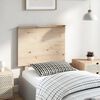 vidaXL Bed Headboard 79x6x82.5 cm Solid Wood Pine