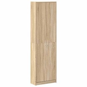 vidaXL Wardrobe with Shelf Sonoma Oak 55 x 25 x 189 cm Engineered Wood