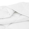 vidaXL Duvet with Pillow 2 pcs White Microfiber