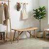 vidaXL Garden Bench Natural 110 x 45 x 50 cm Bamboo