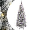 vidaXL Artificial Christmas Tree White 180 cm