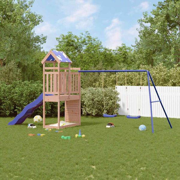 vidaXL Outdoor Playset Solid Wood Douglas
