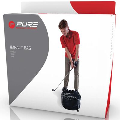 Pure2Improve Golf Impact Bag Black 23x8x25 cm P2I641700