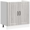 vidaXL Sink Base Cabinet Lucca Grey Sonoma Engineered Wood