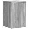 vidaXL Plant Stands 2 pcs Grey Sonoma 25x25x35 cm Engineered Wood