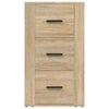 vidaXL Sideboard Sonoma Oak 40x33x70 cm Engineered Wood