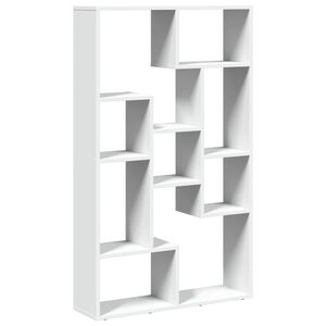 vidaXL Bookcase White 72x20x120.5 cm Engineered Wood