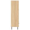 vidaXL Highboard Sonoma Oak 69.5x31x115 cm Engineered Wood
