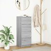 vidaXL Sideboard Grey Sonoma 37.5x35x99 cm Engineered Wood