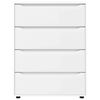 vidaXL Storage Cabinets 2 pcs White 80 x 48 x 105 cm Engineered Wood