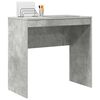 vidaXL Desk Concrete Grey 80 x 40 x 76 cm