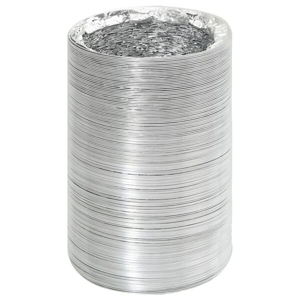 vidaXL Ventilation Duct Aluminium 6 m &Oslash;12.5 cm