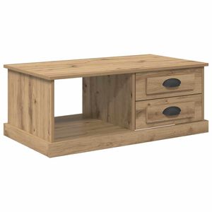 vidaXL Coffee Table Artisan Oak 90 x 50 x 35 cm Engineered Wood