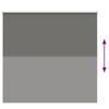 vidaXL Roller Blind Blackout Grey 165x130 cm Fabric Width 161.6 cm Polyester