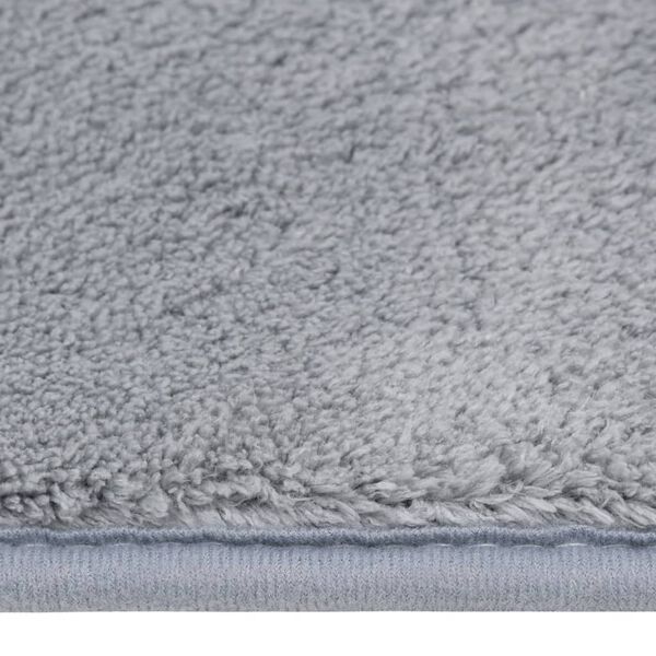 vidaXL Teddy Rug Grey 230x160 cm