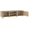 vidaXL TV Cabinet Sonoma Oak 140x40x35 cm Engineered Wood