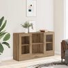 vidaXL Sideboard Artisan Oak 120x30.5x70 cm Engineered Wood