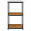 vidaXL Kitchen Storage with Shelf Rusty 60 x 50 x 92 cm Steel