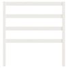 vidaXL Bed Headboard White 96x4x100 cm Solid Wood Pine