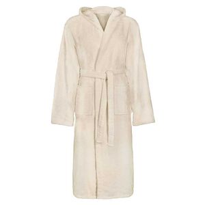 vidaXL Bathrobe Cream S Cotton