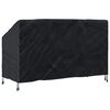 vidaXL Garden Bench Cover Black 165 x 70 x 65 / 94 cm 210D fabric