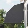 vidaXL Balcony Privacy Screen Black 210 x 210 cm Polyester