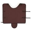 vidaXL Horse Blanket Full Dark Brown 145 cm Polar fleece