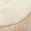 vidaXL Rug OVIEDO Short Pile Beige Ø 80 cm