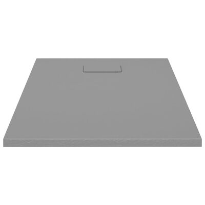 vidaXL Shower Base Tray SMC Grey 100x70 cm