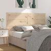 vidaXL Headboard 206x4x100 cm Solid Wood Pine