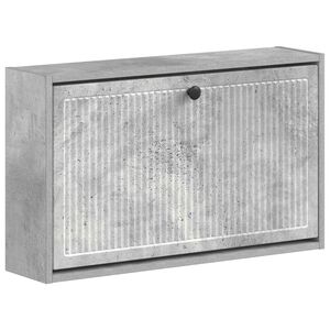 vidaXL Wall-Mounted Shoe Cabinet EDE 71 x 17 x 43 cm Engineered Wood