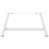 vidaXL Coffee Table Legs A-Shaped 2 pcs White&nbsp;70x(30-31) cm Steel